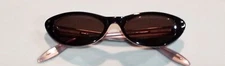 Ann Taylor Ladies Cateye Sunglasses in Black & Pink- style 32278-06