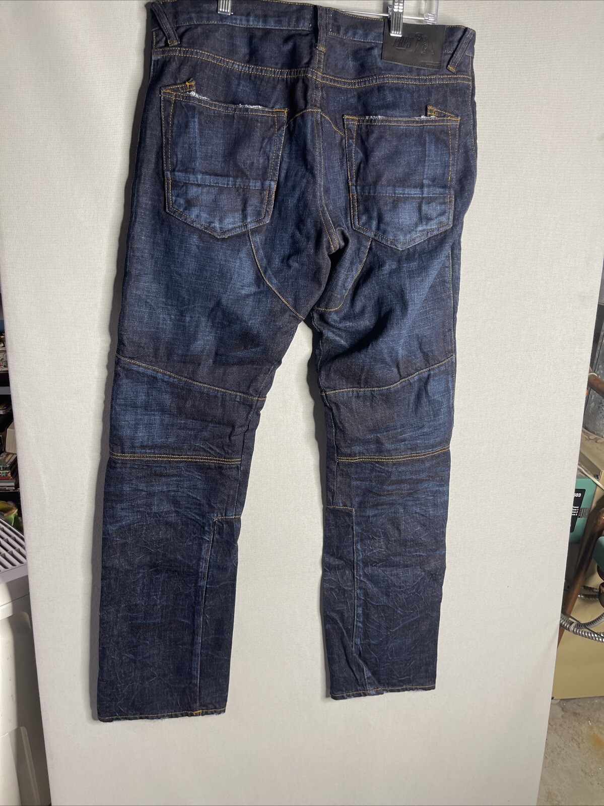 PRPS Jeans Size 36 Dark Wash. Zipper Mens Y2K  New York/Japan RARE! Fall 2014 image 6