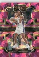 2023-24 Panini Select WNBA Pink Ice Prizm Crystal Dangerfield Los Angeles Sparks