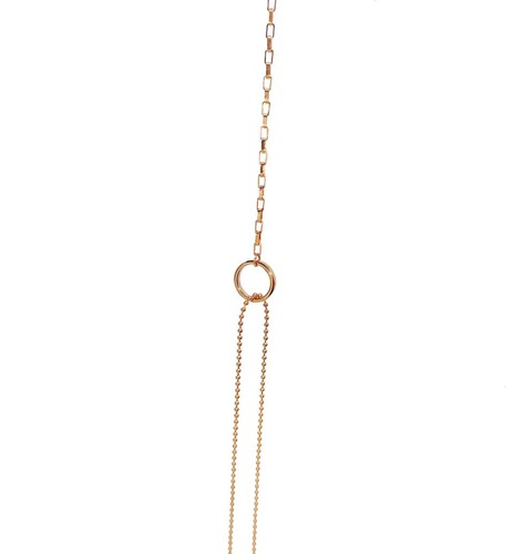 Rosegold Mixed Up Necklace Stainless Steel - Picture 5 of 6