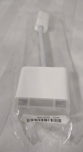 NEW OEM Apple Mini-DVI to DVI Adapter Cable Part No. 603-3795 - Picture 3 of 3