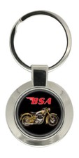 BSA Gold Flash Motorbike Key Ring
