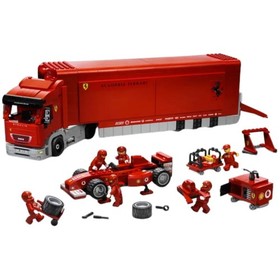 LEGO [Racers] - Scuderia Ferrari Truck Building Set - Ferrari Series (8654)