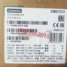 ONE SIEMENS Servo Motors 1FL6042-2AF21-1AB1