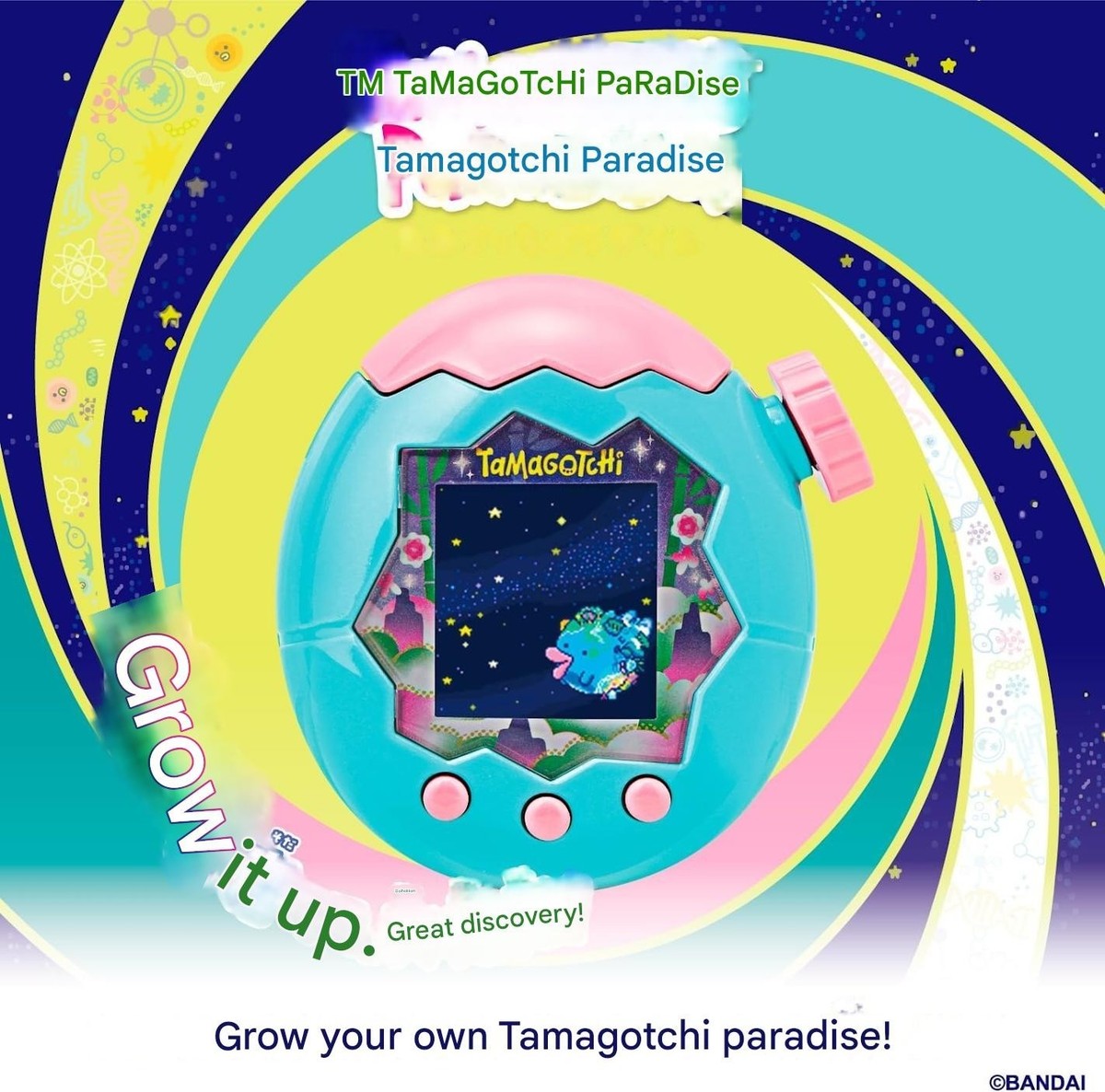 Tamagotchi Paradise Jade Forest from Japan Bandai 2025 in Japanese