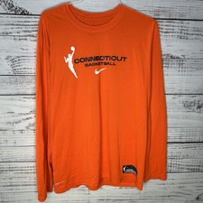 Nike Dri-Fit WNBA Engineered Connecticut Sun Long Sleeve Warm-Up Shirt Adult XL
