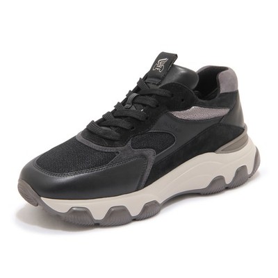 L8275 SNEAKER DONNA HOGAN HYPERACTIVE WOMAN SHOES BLACK