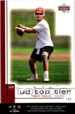 2001 Upper Deck Top Tier FOOTBALL #85 Trent Green