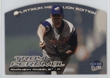 2000 Fleer Ultra Platinum Medallion /50 Troy Percival #131P 05k6