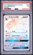 Umbreon Gx Secret Rainbow #154 2017 Pokemon Sun & Moon 135532810 PSA 1  POP 8 on eBay