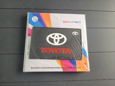 TOYOTA NON SLIP DASHBOARD MAT FOR KEYS MOBILE PHONE SILICON RUBBER �4 GIFT DALE