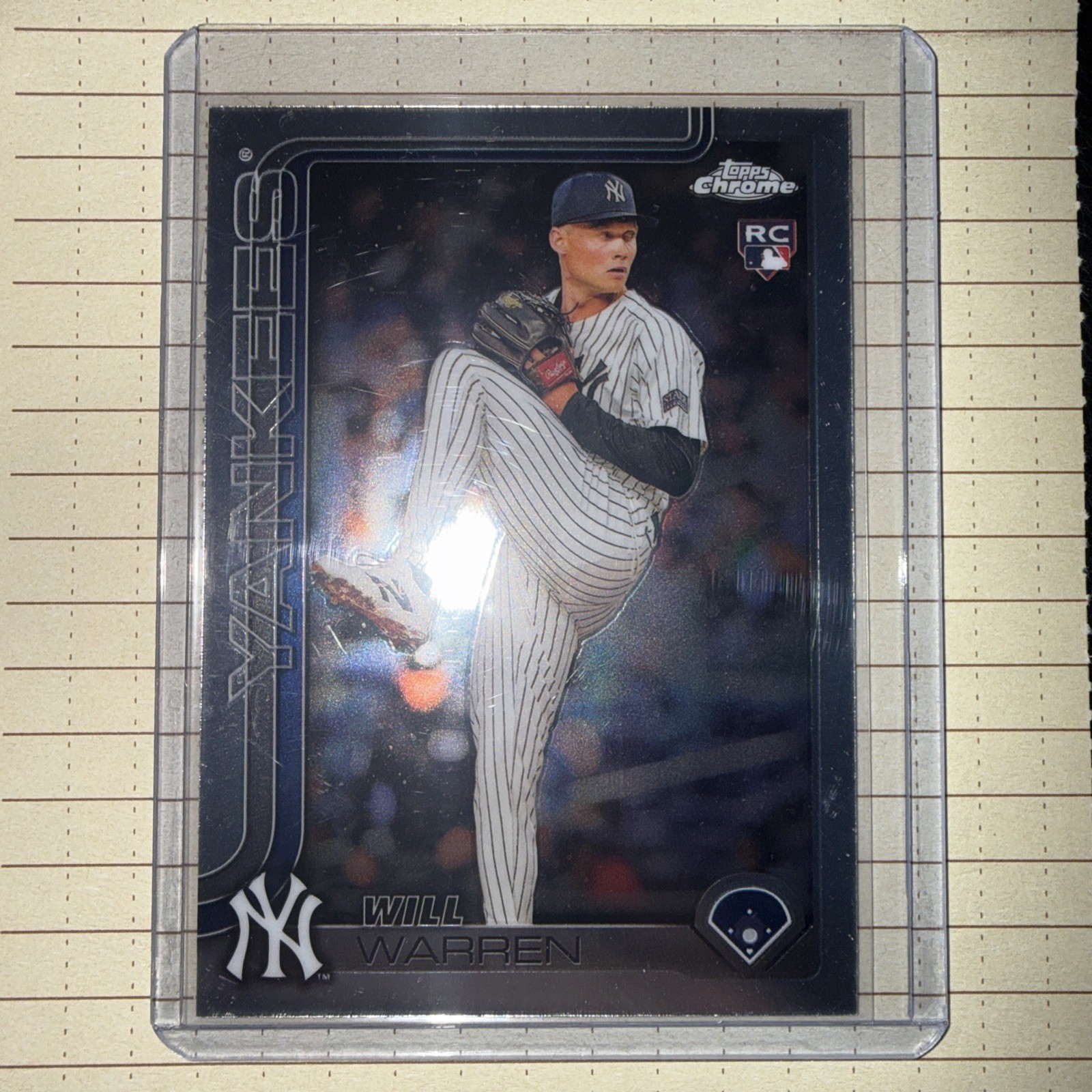 2025 Topps Chrome - Will Warren #81 (RC)