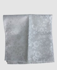 Bar III Men's White Floral Pocket Square