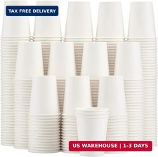 Lamosi 300 Pack Paper Cups 8 oz, Disposable Coffee Cups, Paper Coffee Cups 8 oz,