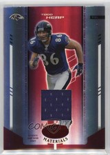 2004 Leaf Certified Materials Mirror Red Materials 105/150 Todd Heap #13 ms9