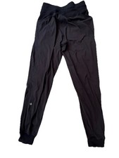 Lululemon Dance Studio Mid Rise Jogger Pants Size 4 Black Gym Athleisure