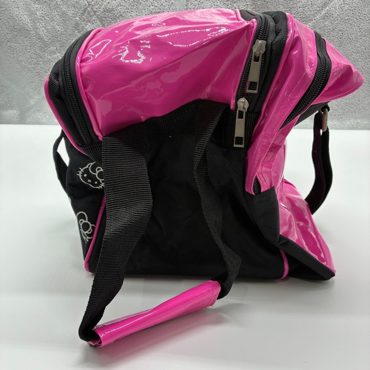Hello Kitty Bowling Bag Round1 Limited Pink Black Shoulder Bag