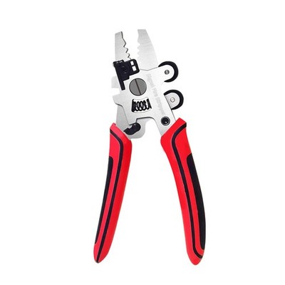 Signal fire Fiber Optic Stripper, 9 in 1 Stripper Tool, Wire Red