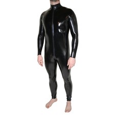 Rubberfashion PVC Lack Catsuit - Ganzk&ouml;rperanzug - Overall Jumpsuit Herren Langa