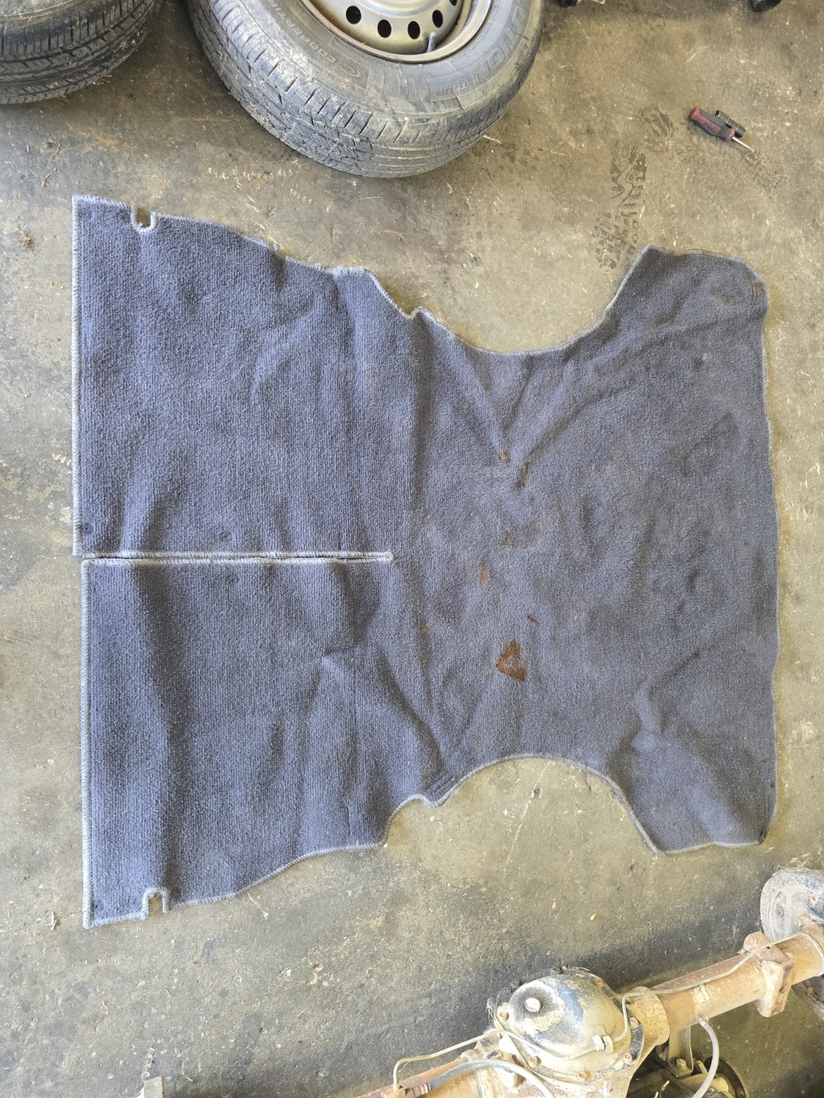 94-01 ACURA INTEGRA OEM 2DR TRUNK CARGO FLOOR CARPET LINER MAT COVER REAR SEAT 