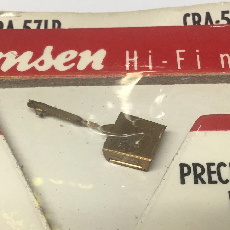 (2X) Par de agujas lápiz óptico Jensen CRA-57LP Zafiro Ronette S.A. 100 D C 422 500 Foto 2 de 3