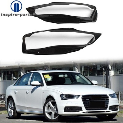 Car Headlight Lamp Covers Lens Shell For Audi A4 A4L B9 B8 PA B8.5 2013-2016 USA
