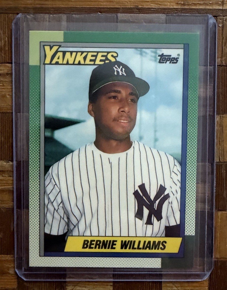 1990 Topps - Bernie Williams #701 Collector's Edition (Tiffany) (RC)