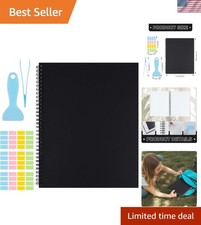Large Reusable Sticker Book Collecting Album 8.5 11 Inch Sticker