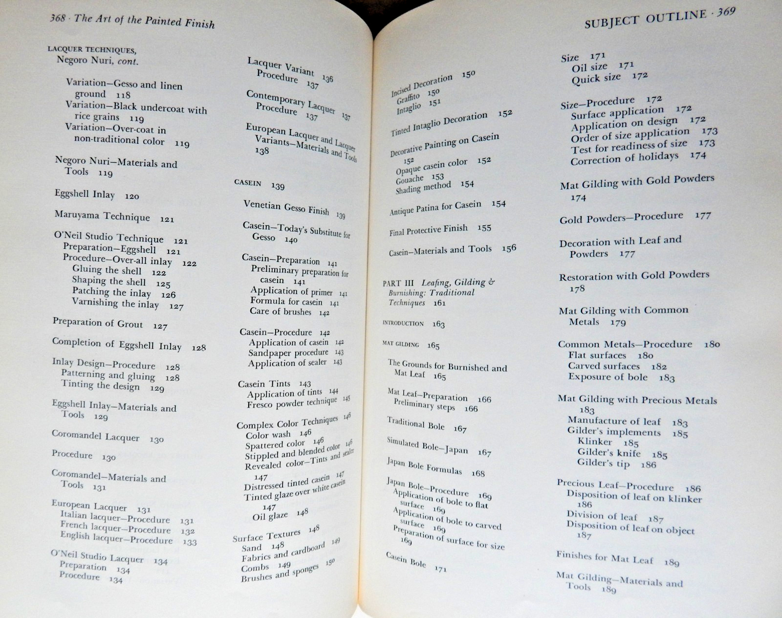 The Art of the Painted Finish for Furniture & Decoration Antique Lacquer Gilding