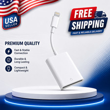 Apple MFi Certified Lightning to SD Card Camera Reader for iPhone iPad