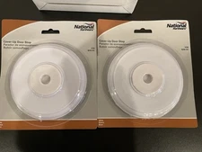 National Hardware Cover Up Door Stop - White, Qty of 2, V336, N246-041