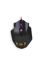 Redragon M908 12400 DPI Impact MMO Gaming Mouse w/ 18 Programmable Buttons, W...