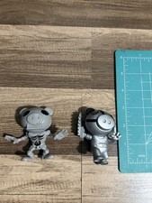 U.B. Funkeys Figures Lot of 2 Skeleton & Robot Characters Ages 4-7 & 8-11 Years