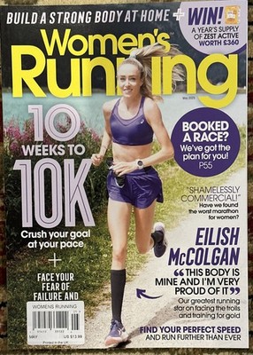 Women's Running Magazine May 2025 Issue 185 EILISH McColgan