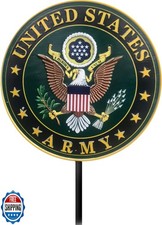 Spoontiques - Army Garden Stake - Garden D cor - Decorative Stake