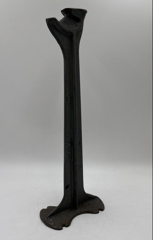 LS Jersey Black Cast Iron Cobblers Shoe Repair Stand With Mold
