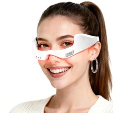 Under Eye Red Light Therapy Device, Red Light Therapy Glasses, 4D Microcurrent E
