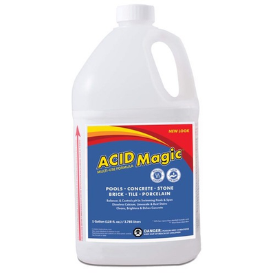 #ad #ad Acid Magic Muriatic Acid 1 gal Liquid Pack of 4 $71.77