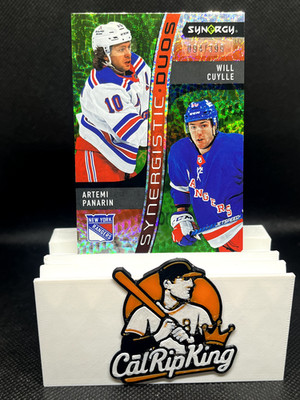 2023-24 UD Synergy Artemi Panarin / Will Cuylle Synergistic Duos Green /399