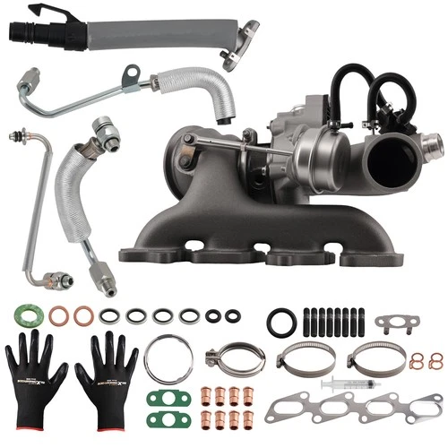 Complete Turbo Turbocharger Kit For Chevy Cruze Sonic Trax & Buick Encore 1.4L