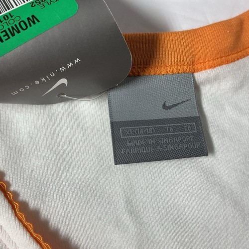 Nike Running Racerback Tank Top Shirt Damen Größe XL orange & weiß siehe Beschreibung - Bild 3 von 12