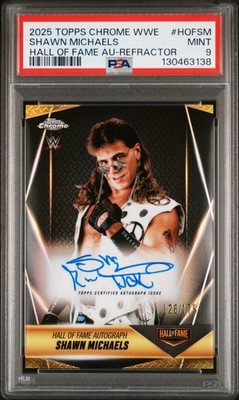 2025 Topps Chrome WWE - Hall of Fame Autographs Shawn Michaels
