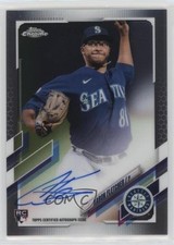 2021 Topps Chrome Rookie Auto Aaron Fletcher #RA-AF Auto 0vt8