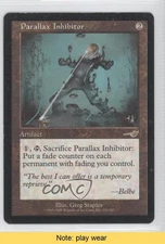 Parallax Inhibitor Magic: Nemesis #134 2000 READ 1i3