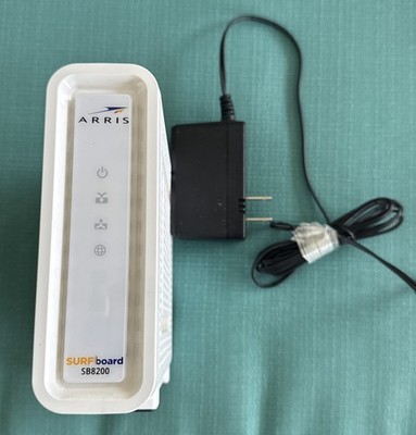 ARRIS SB8200 White Surfboard DOCSIS 3.1 Cable Modem