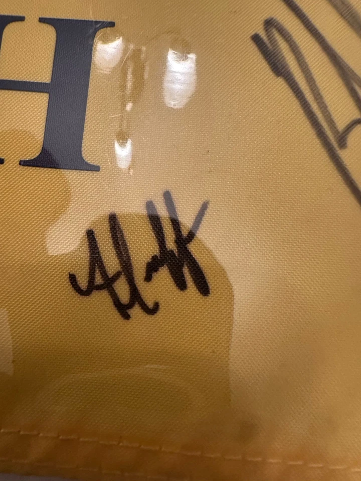 Nueva bandera de la Copa Ryder 2012 39 autografiada Fluff Cowan & Bubba Watson Medinah Foto 3 de 4