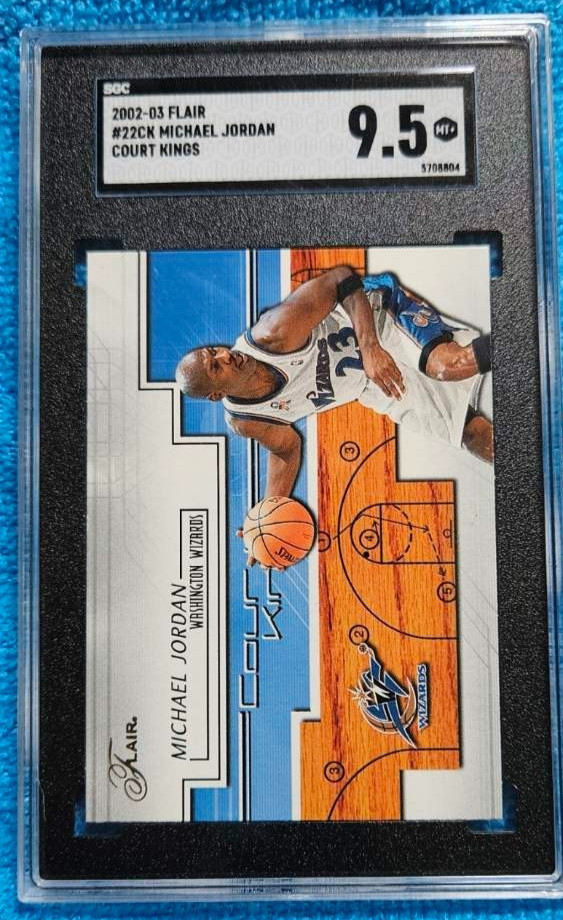 2002-03 Flair - Court Kings #22 CK Michael Jordan 9.5 Grade