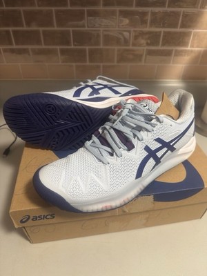 Asics Gel-Resolution 8 Soft Sky/Dive Blue Brand New With Box W 10 M 8.5