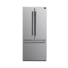 Forno FFFFD197431SB 30" Stainless CD French Door Refrigerator NIB #158325