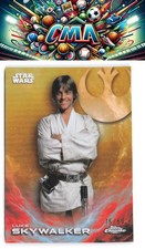 2025 Topps Chrome Star Wars CE-36 Luke Skywalker Gold Refractor /50